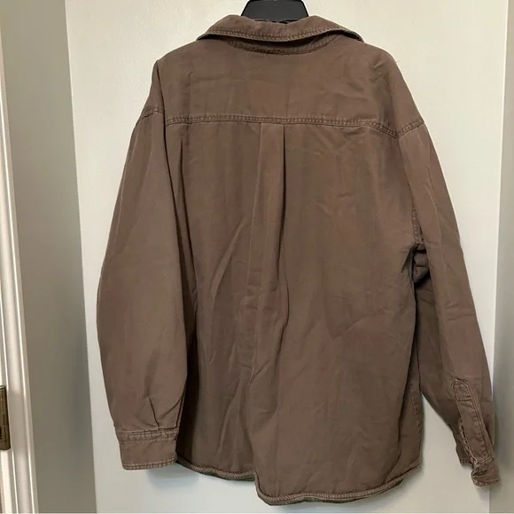 Vintage Levis Strauss Trucker Coat Jacket Mens XL Flannel Lined Brown EUC  Barn - Picture 6 of 8